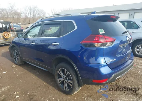 2019 Nissan Rogue Sv z USA, uszkodzony, nr VIN 5N1AT2MV2KC822177